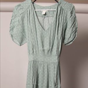 H&M 30s Retro Vintage style Maxi Dress Size 6